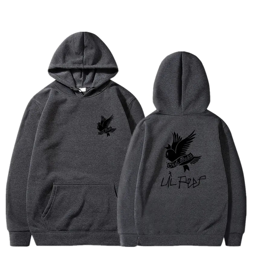 Lil Peep Streetwear Hoodie - Trendy Loose Fit