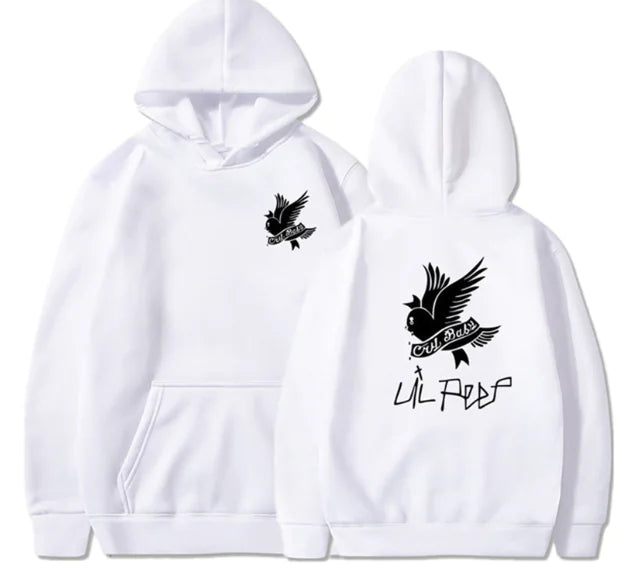 Lil Peep Streetwear Hoodie - Trendy Loose Fit