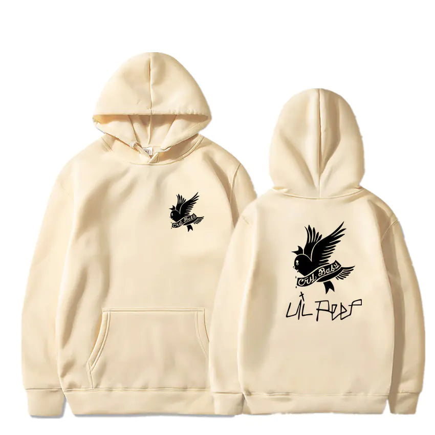 Lil Peep Streetwear Hoodie - Trendy Loose Fit