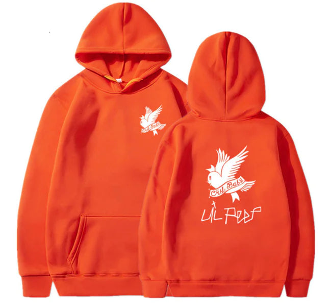 Lil Peep Streetwear Hoodie - Trendy Loose Fit
