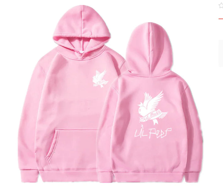 Lil Peep Streetwear Hoodie - Trendy Loose Fit