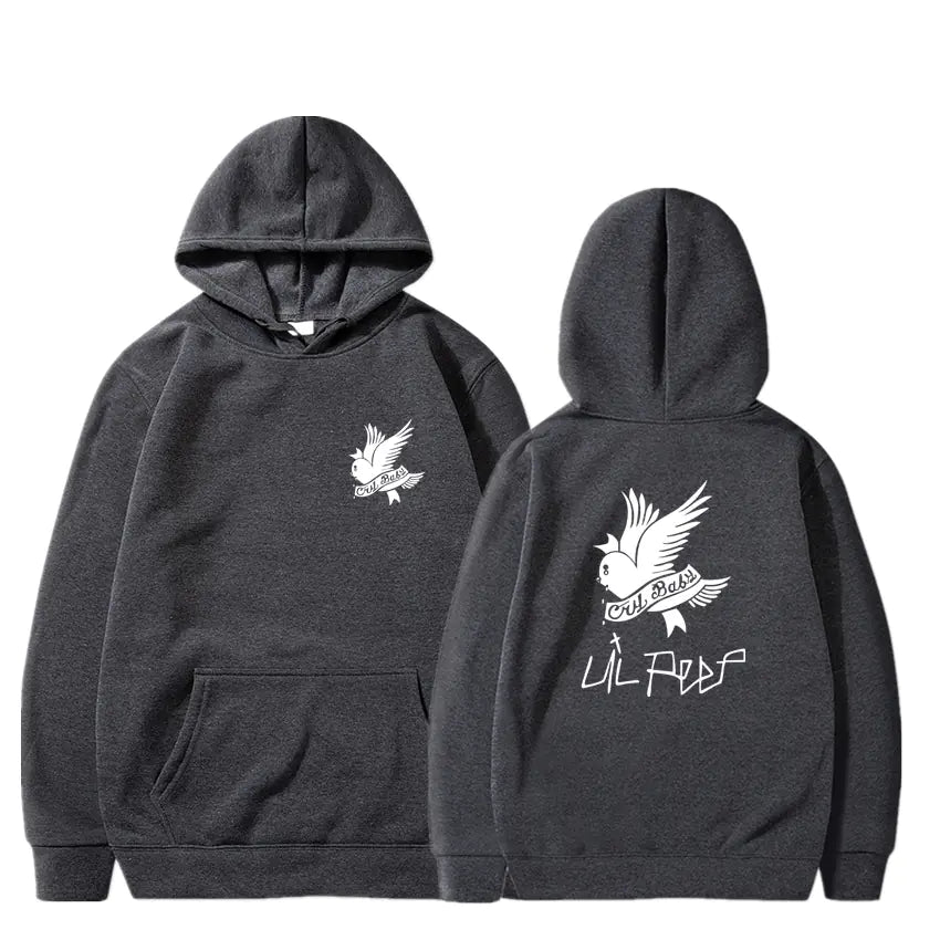 Lil Peep Streetwear Hoodie - Trendy Loose Fit