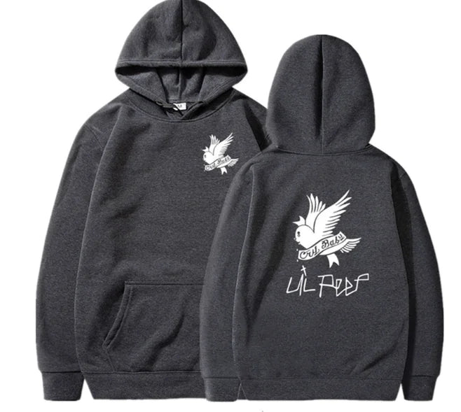 Lil Peep Streetwear Hoodie - Trendy Loose Fit