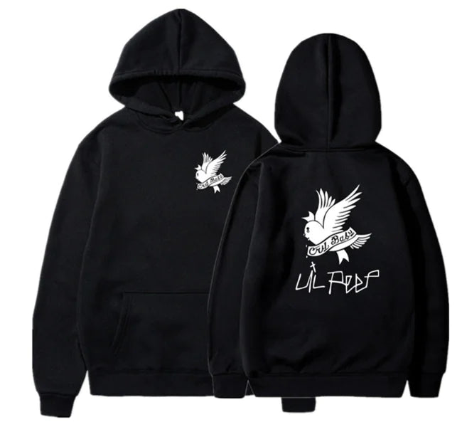 Lil Peep Streetwear Hoodie - Trendy Loose Fit