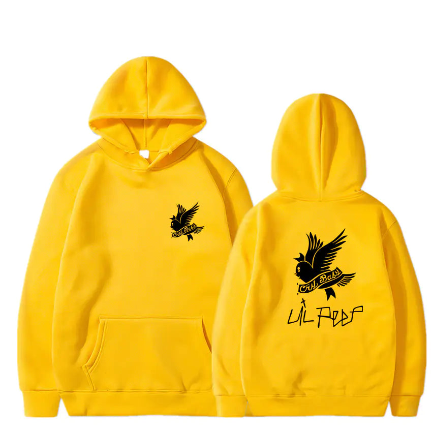Lil Peep Streetwear Hoodie - Trendy Loose Fit
