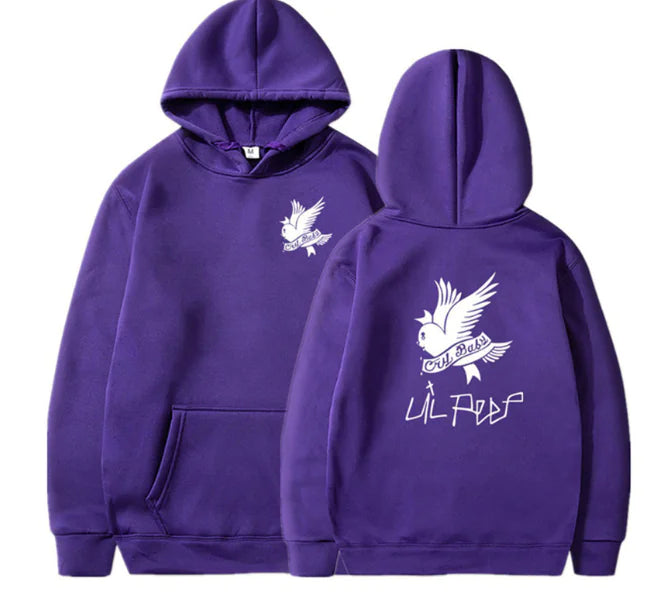 Lil Peep Streetwear Hoodie - Trendy Loose Fit